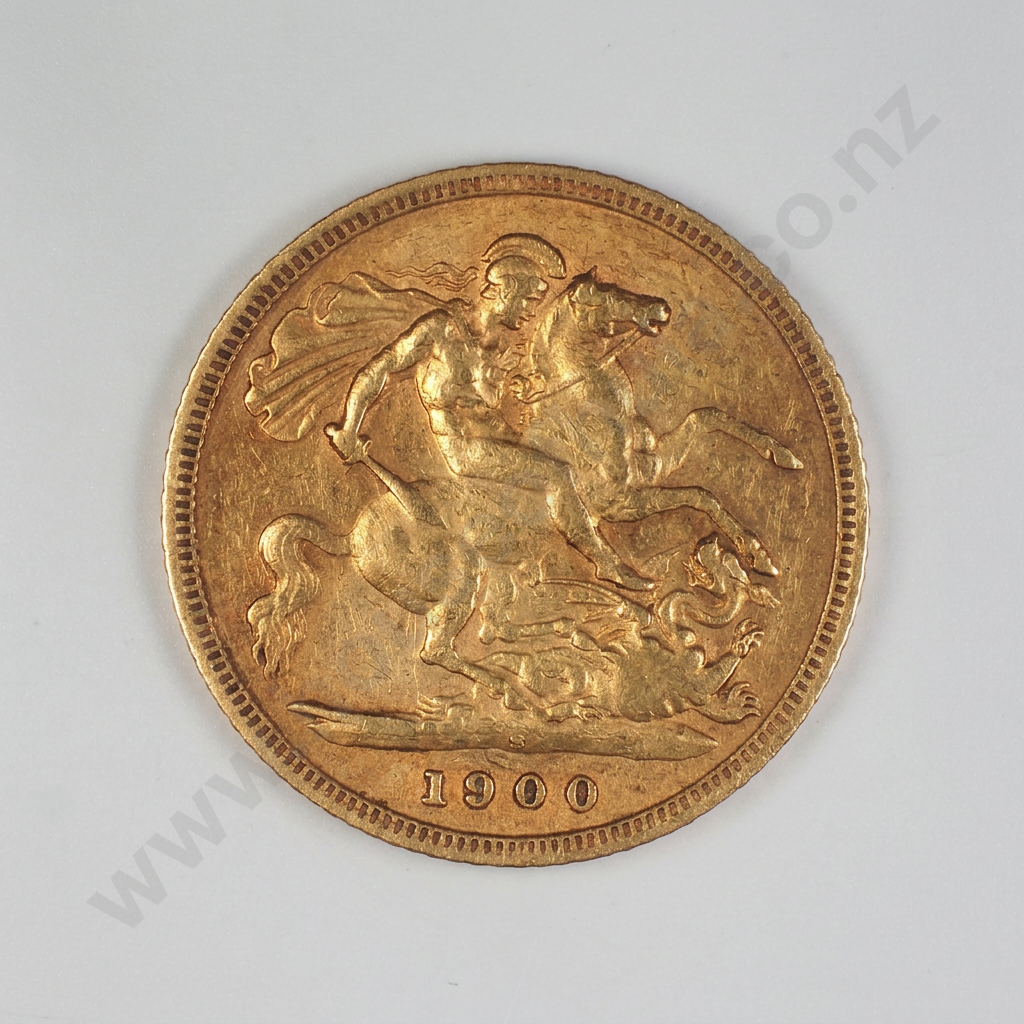 1900 Sydney Half Sovereign Image 1++