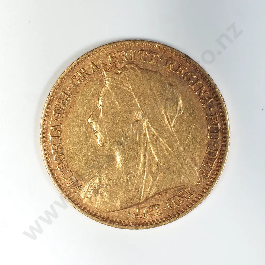 1897 Sydney Half Sovereign Image 1++