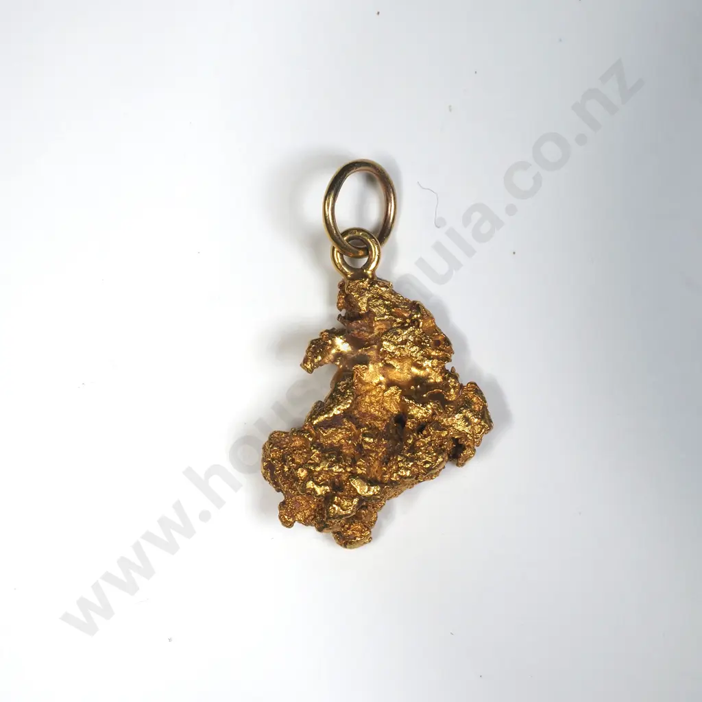 Impressive Gold Nugget Pendant Image 1++