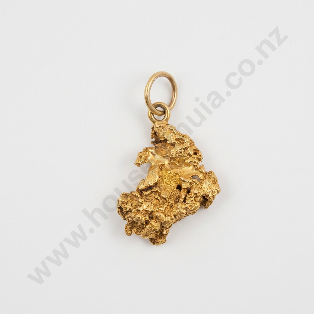 Impressive Gold Nugget Pendant Image 1++