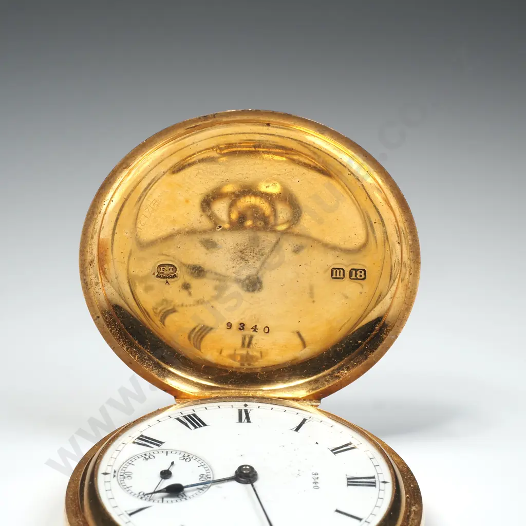 Antique 18ct Gold Pocket Watch Image 1++