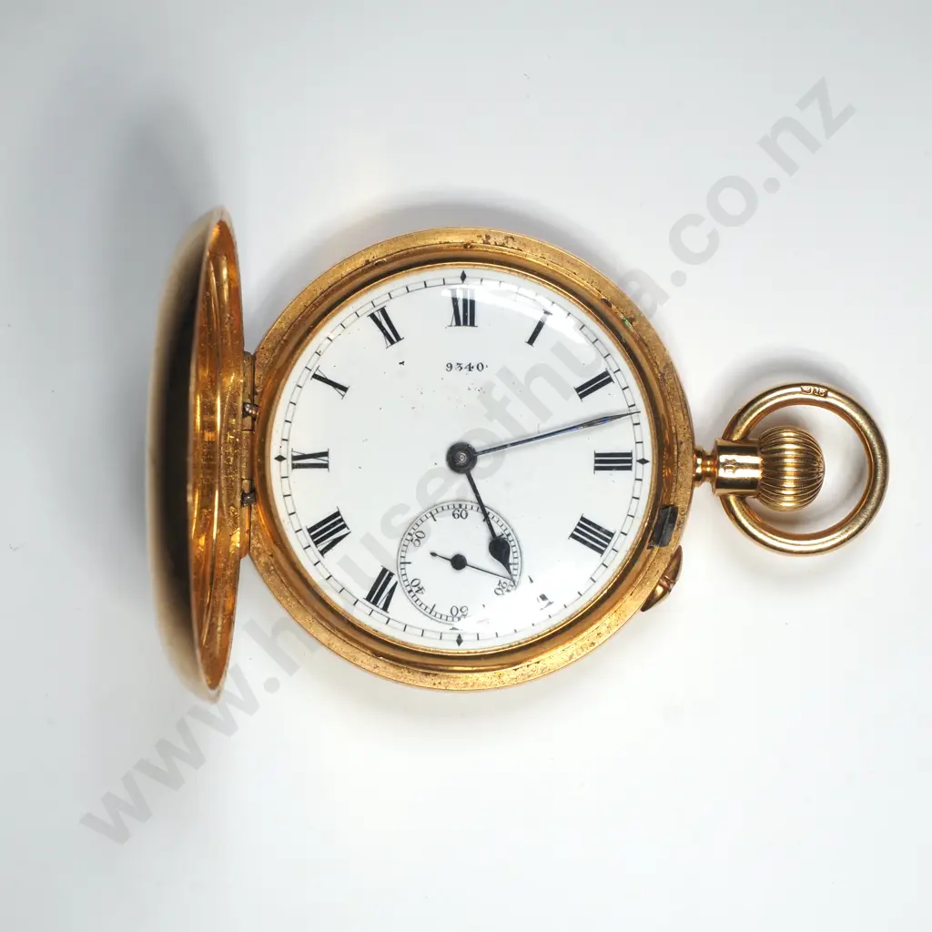 Antique 18ct Gold Pocket Watch Image 1++