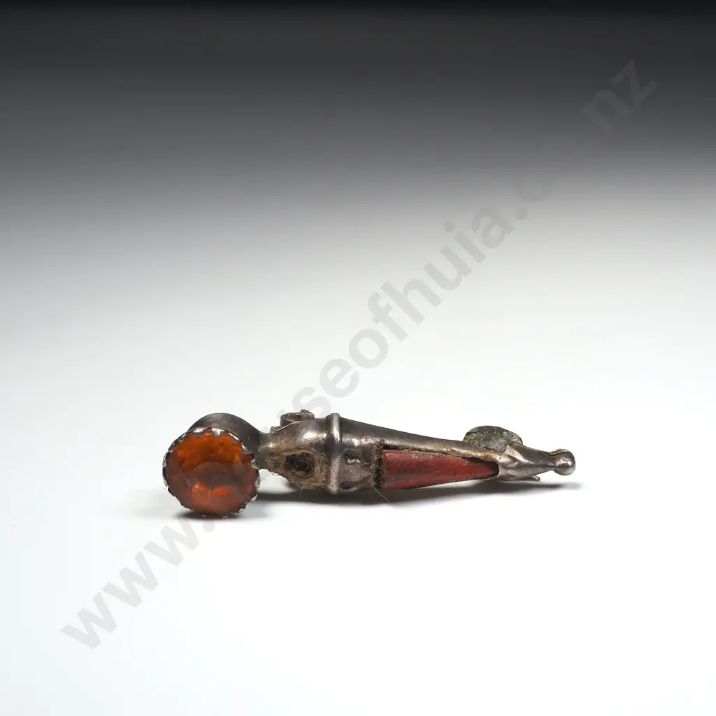 Sterling Silver Scottish Dirk Brooch A/F Image 1++
