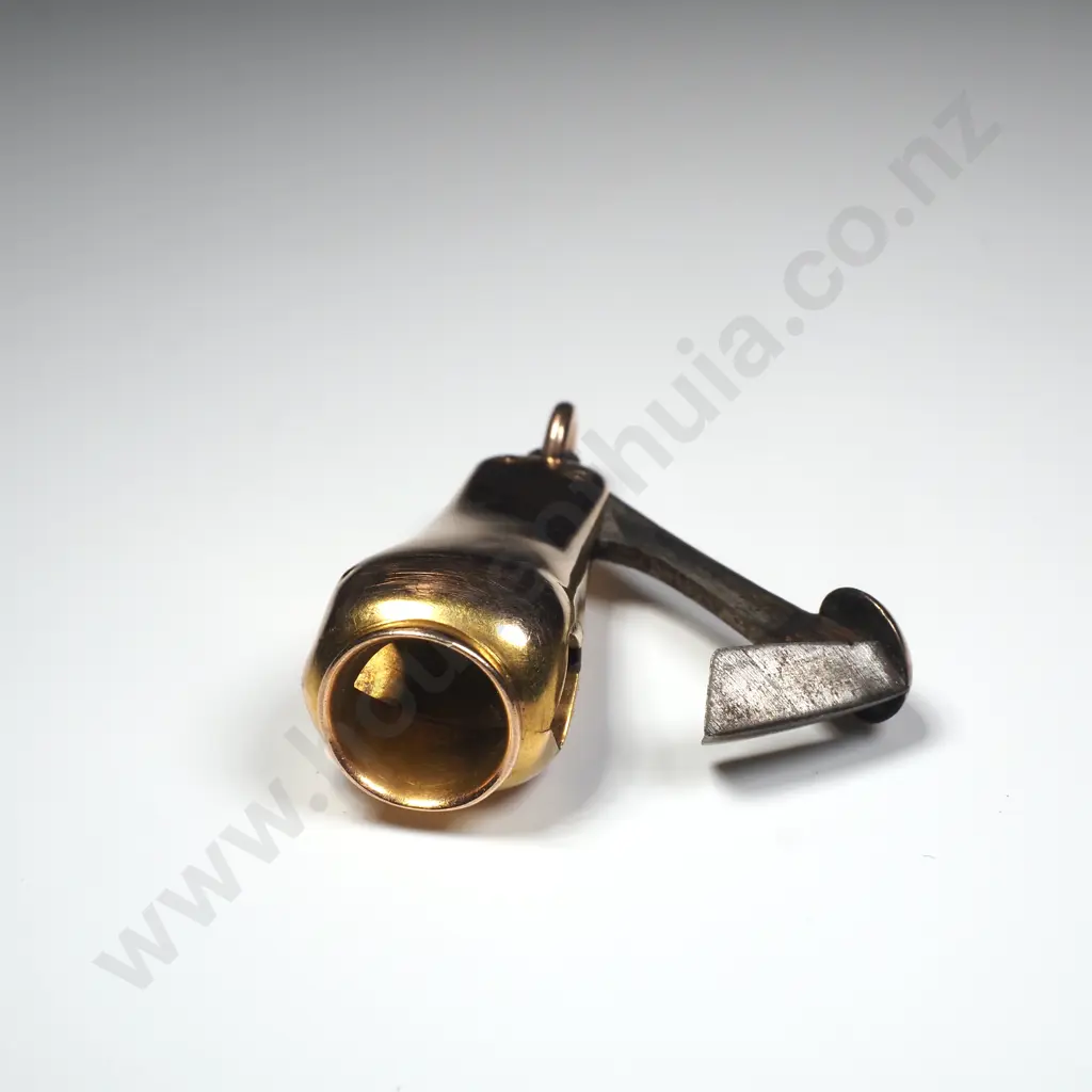Antique 9ct Gold Cigar Cutter Fob Pendant Image 1++