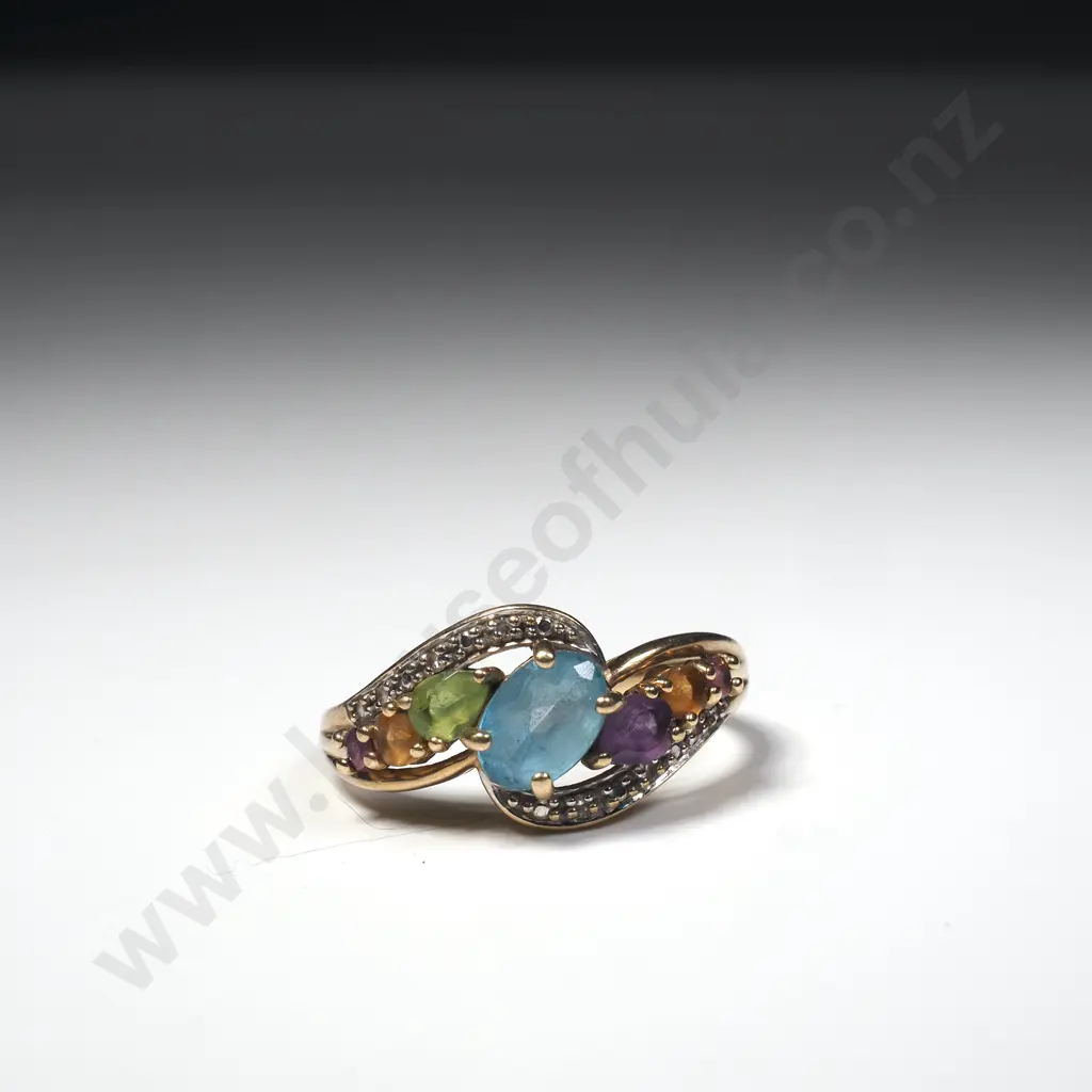 Vintage 9ct Gold Ring Image 1++