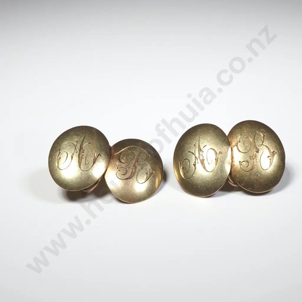 15ct Gold Cufflink Earring Conversion Image 1++