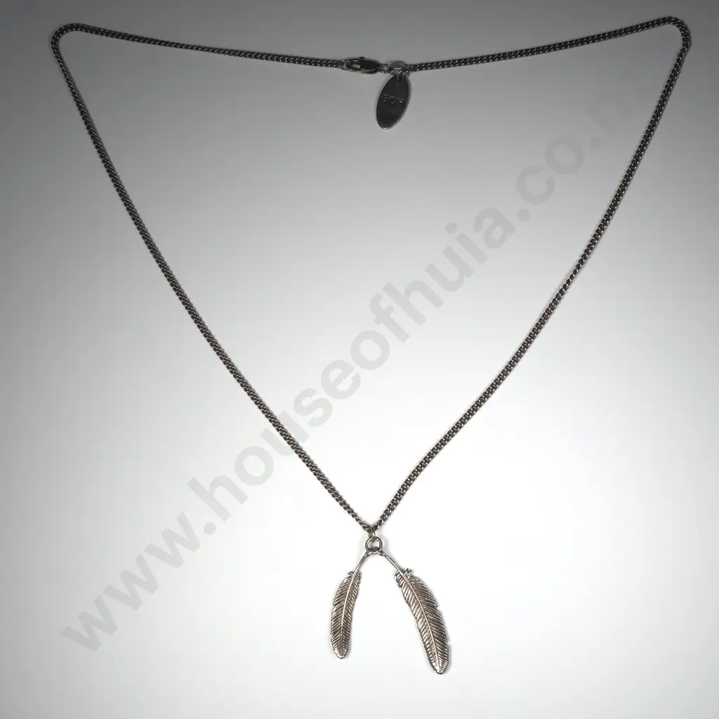Sterling Silver Boh Runga Necklace Image 1++