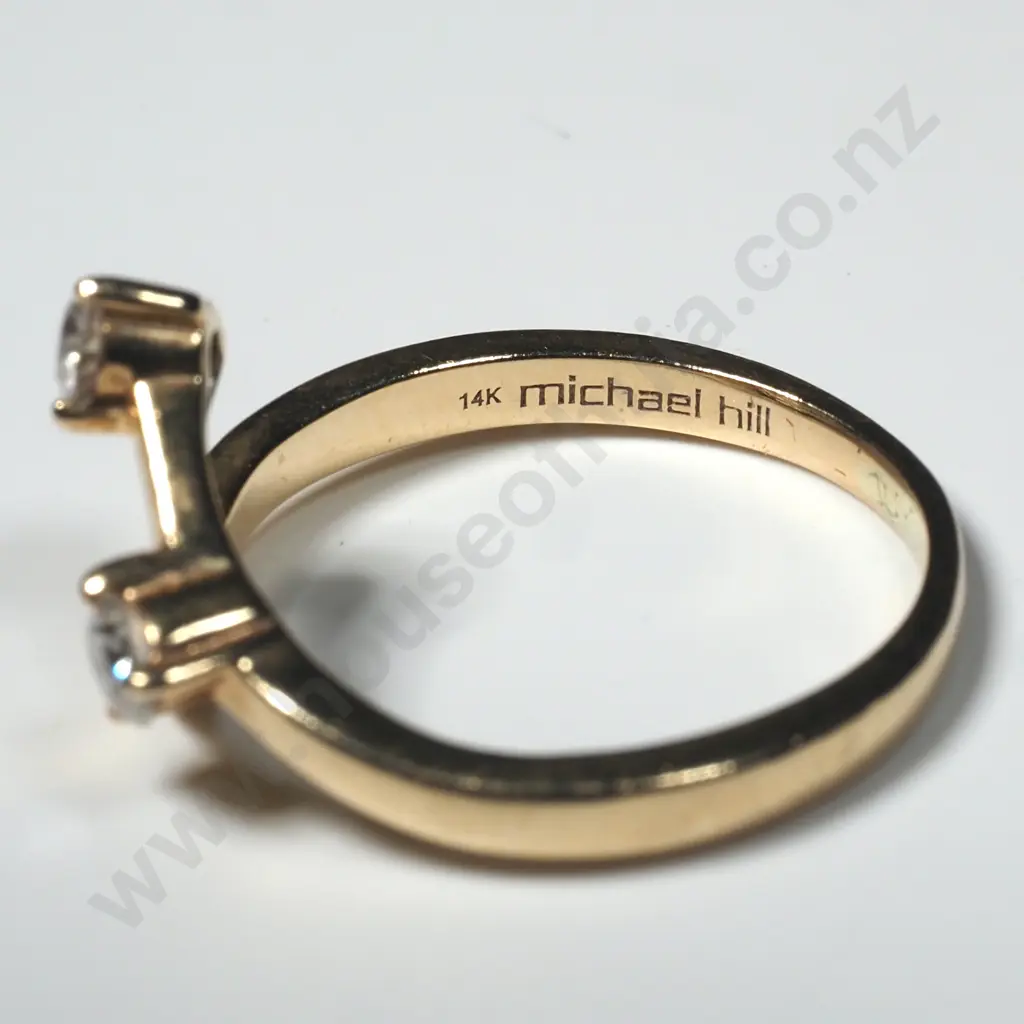 14ct Gold Gem Ring - Michael Hill Image 1++