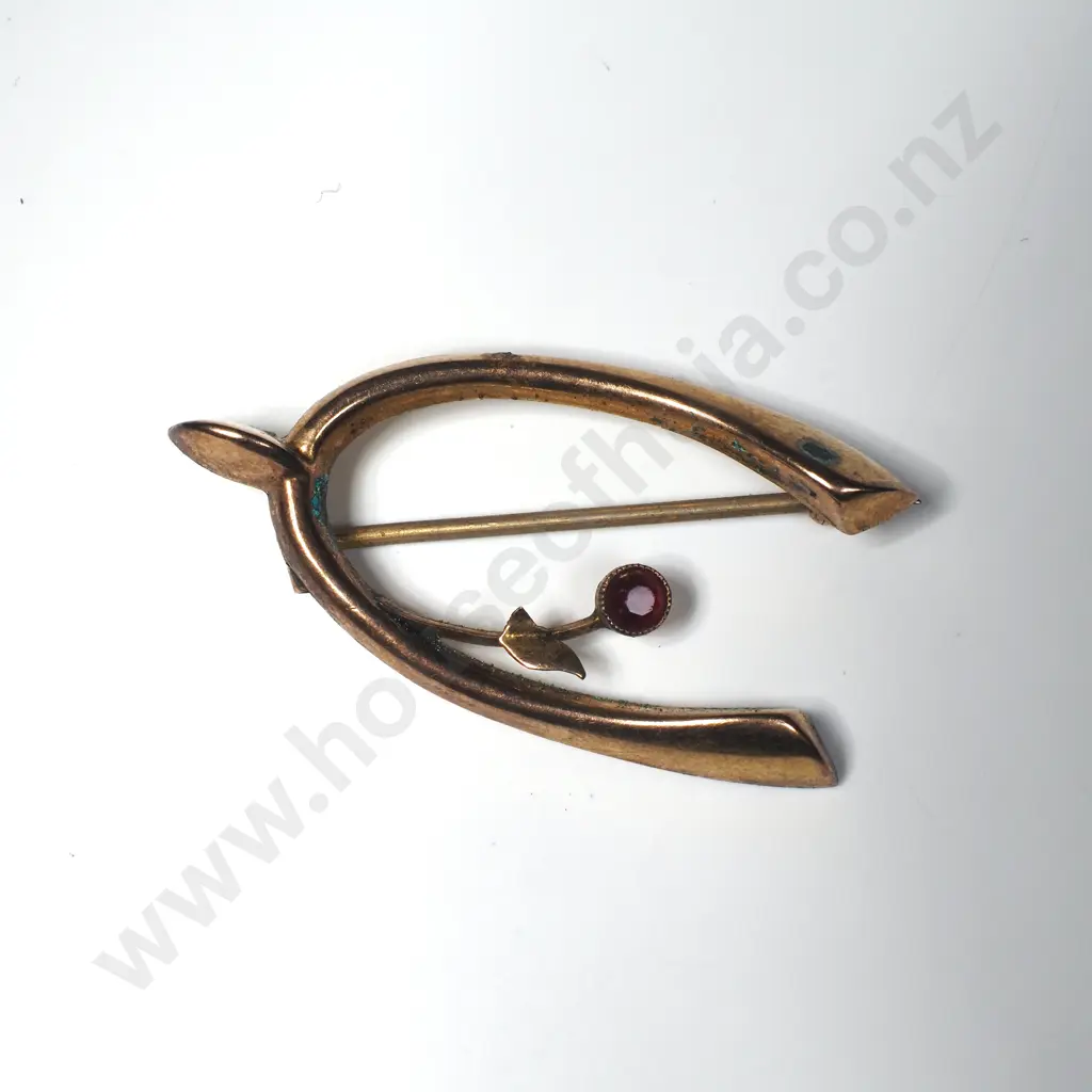 9ct Gold Brooch Image 1++