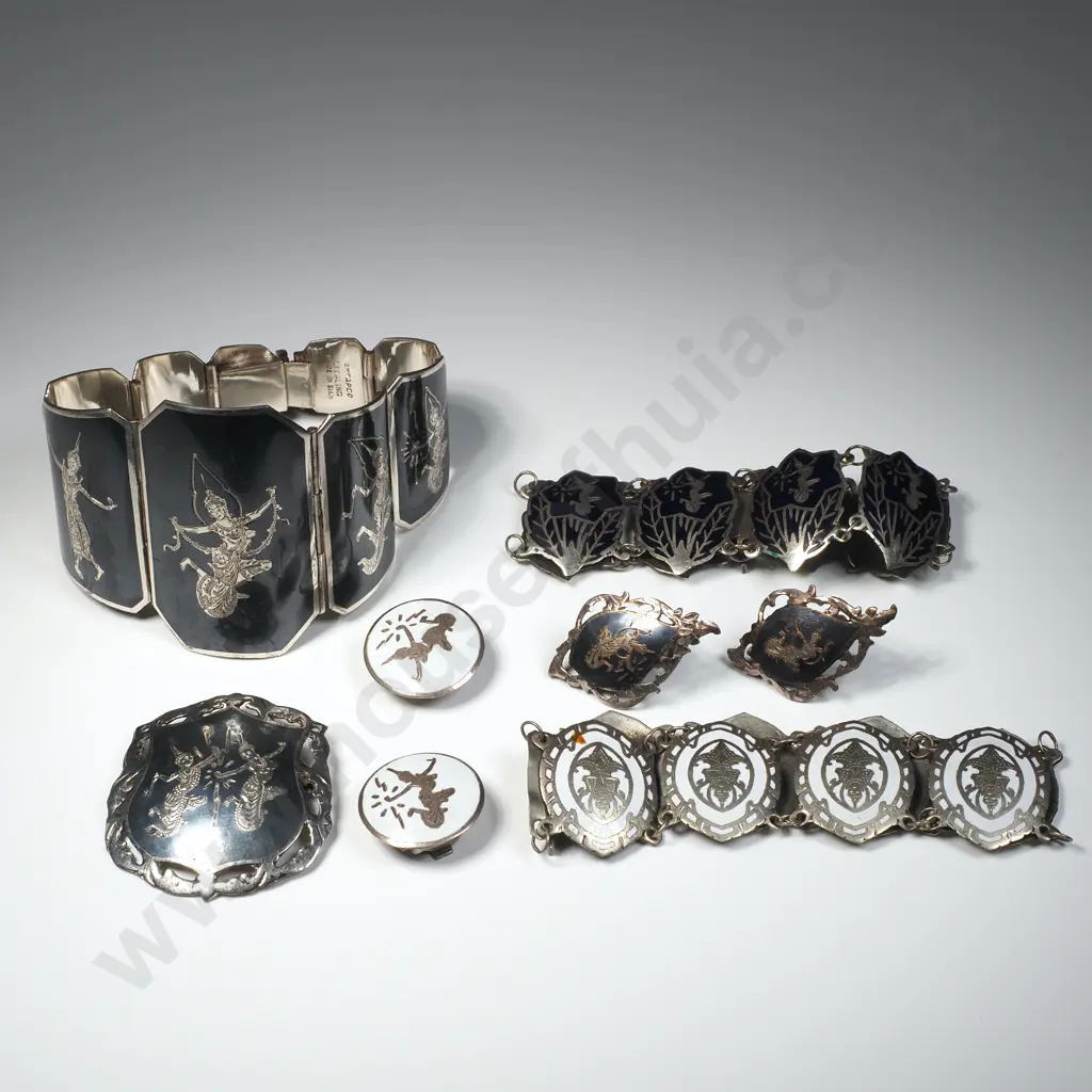 Assorted Lot of Siam .925 Silver Jewellery Image 1++