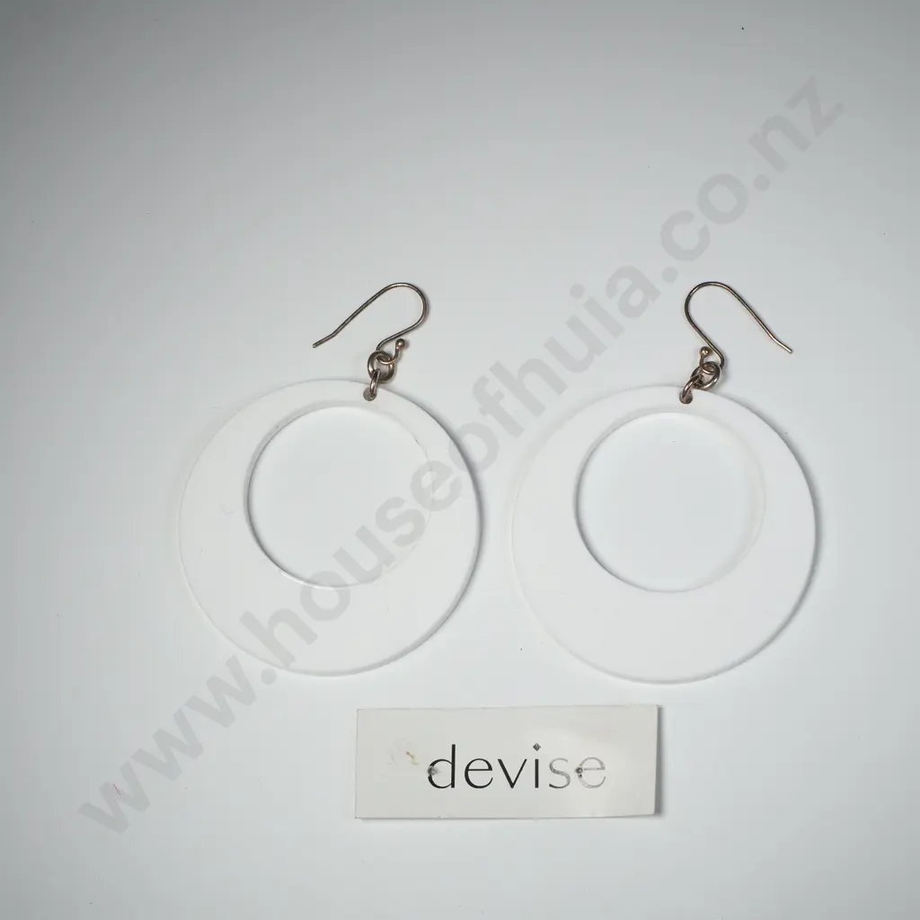 Devise Jewellery Perspex Earrings Image 1++