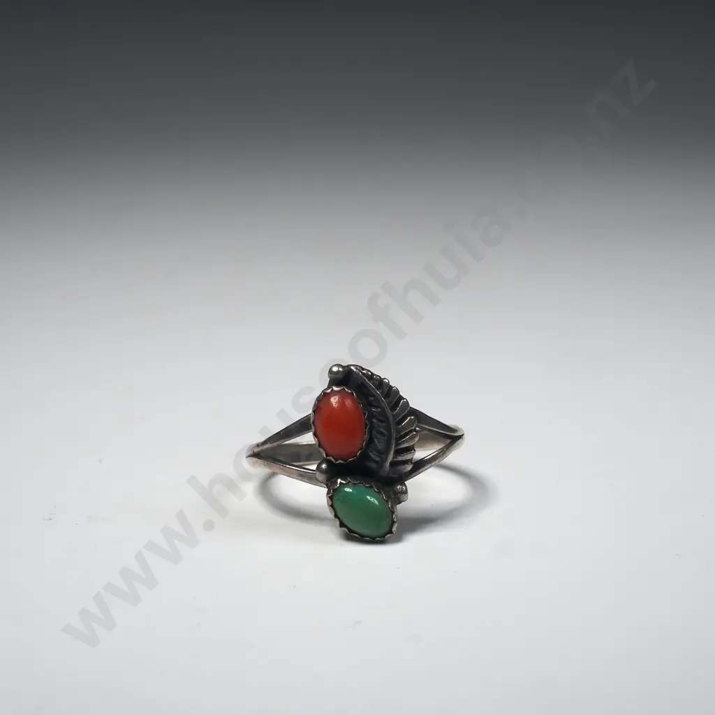 Vintage Sterling Silver Ring Image 1++