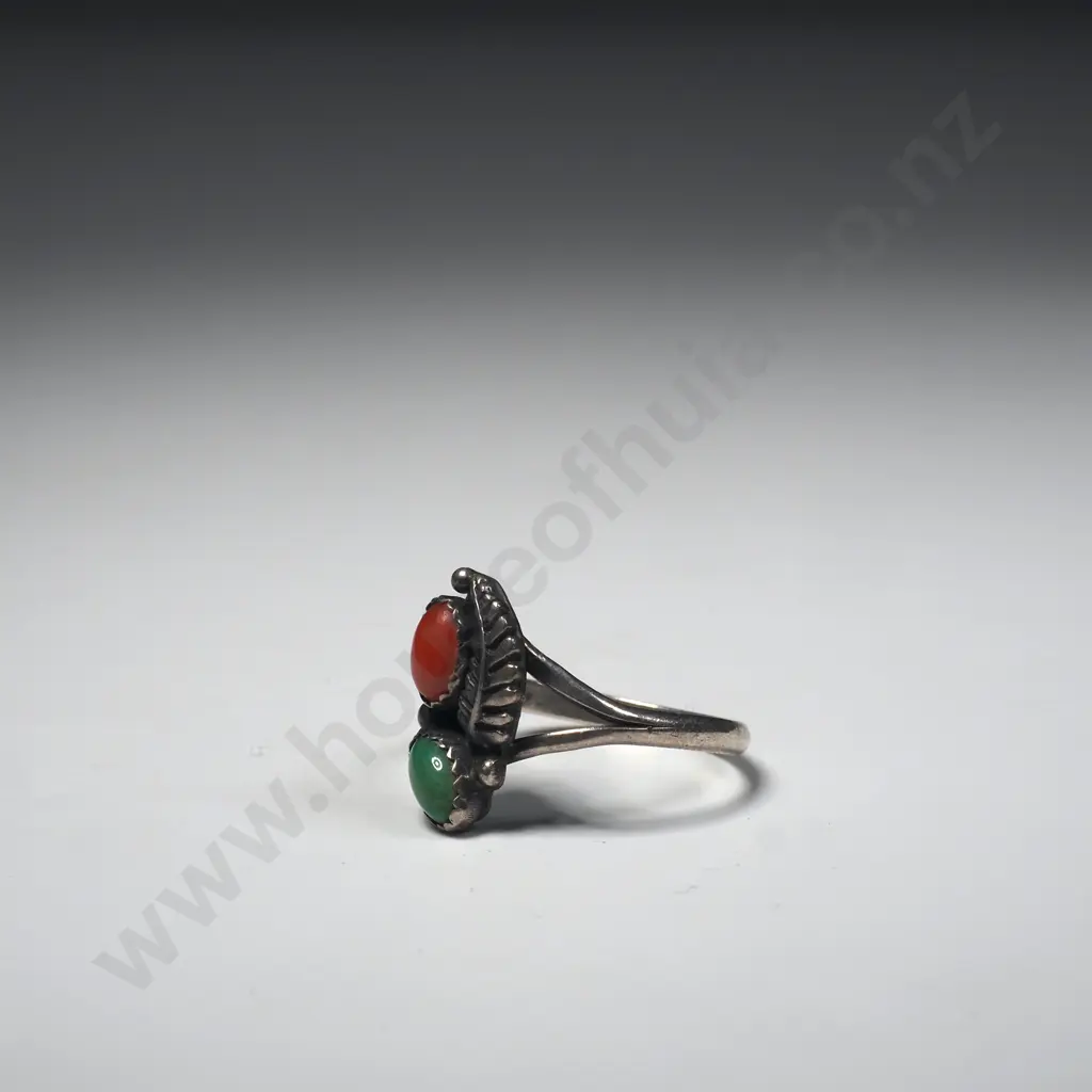 Vintage Sterling Silver Ring Image 1++