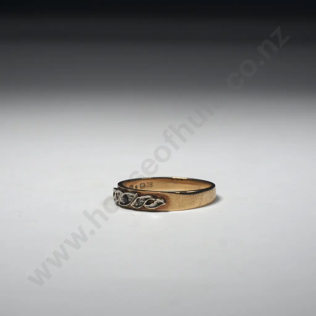 Vintage 9ct Gold Ring Image 1++