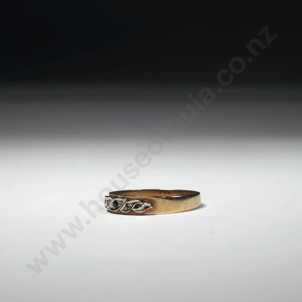 Vintage 9ct Gold Ring Image 1++