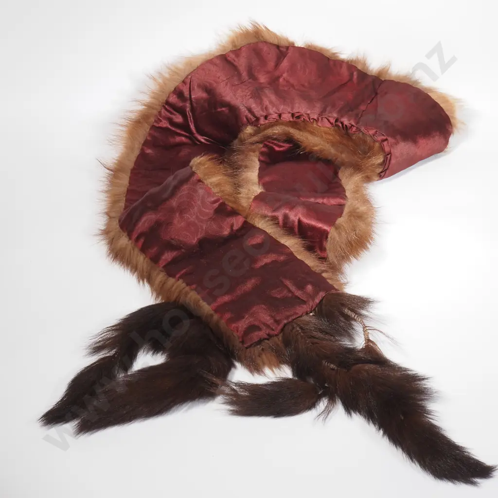 Vintage Mink Stole w Tails Image 1++