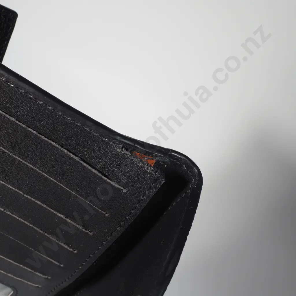 Dior Saddle Lotus Wallet in Black Goat Skin Image 1++