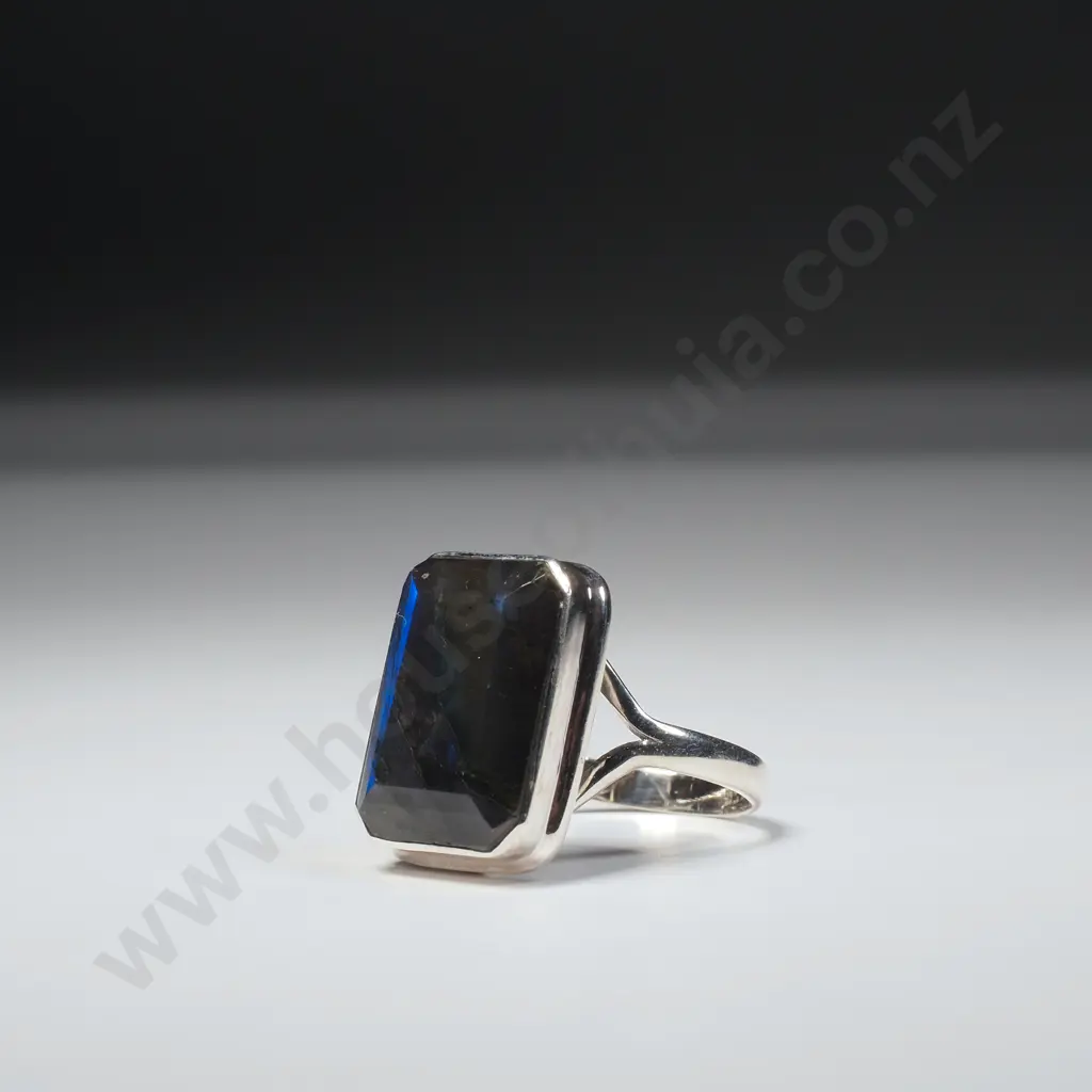Sterling Silver Alexandrite Ring Image 1++