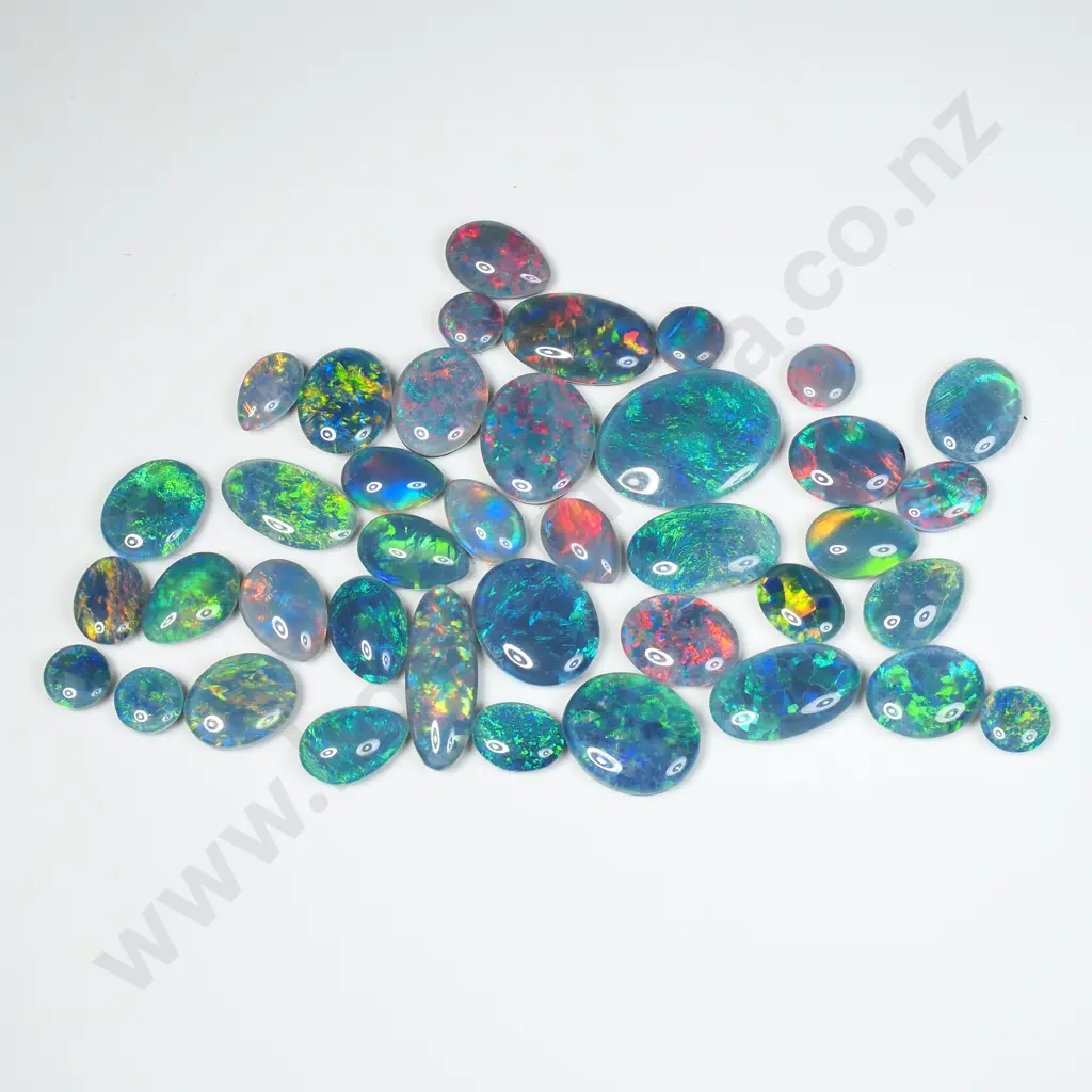 Assorted Lot Of Ex Jeweler Stock Opals Doublets Included Image 1++