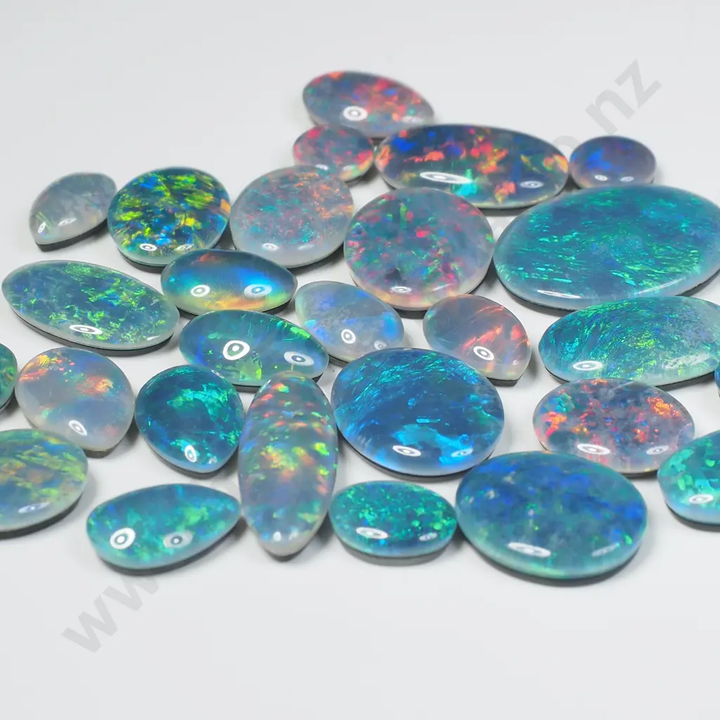 Assorted Lot Of Ex Jeweler Stock Opals Doublets Included Image 1++