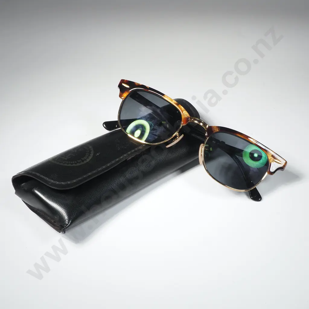 Ray-Ban Clubmaster Sunglasses R B 5154 & Case Image 1++