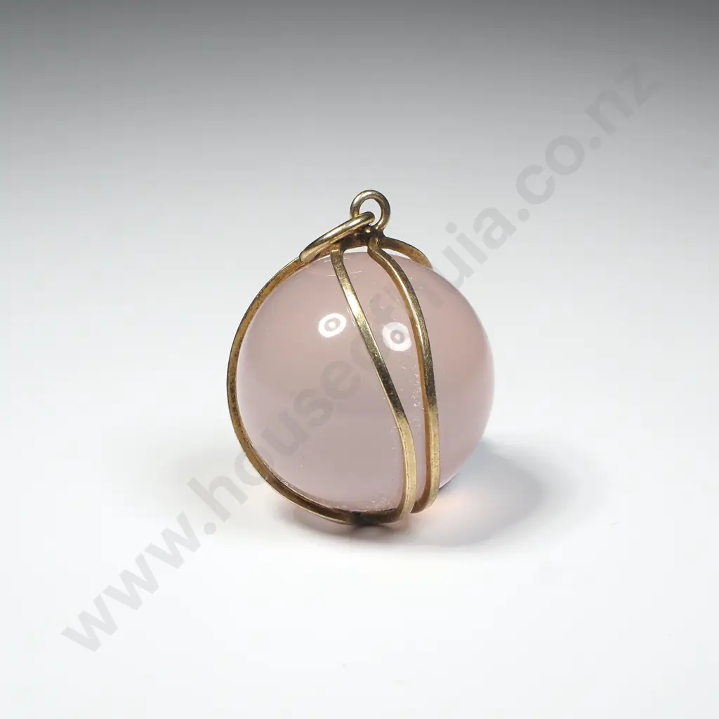 Pink Stone Pendant Image 1++