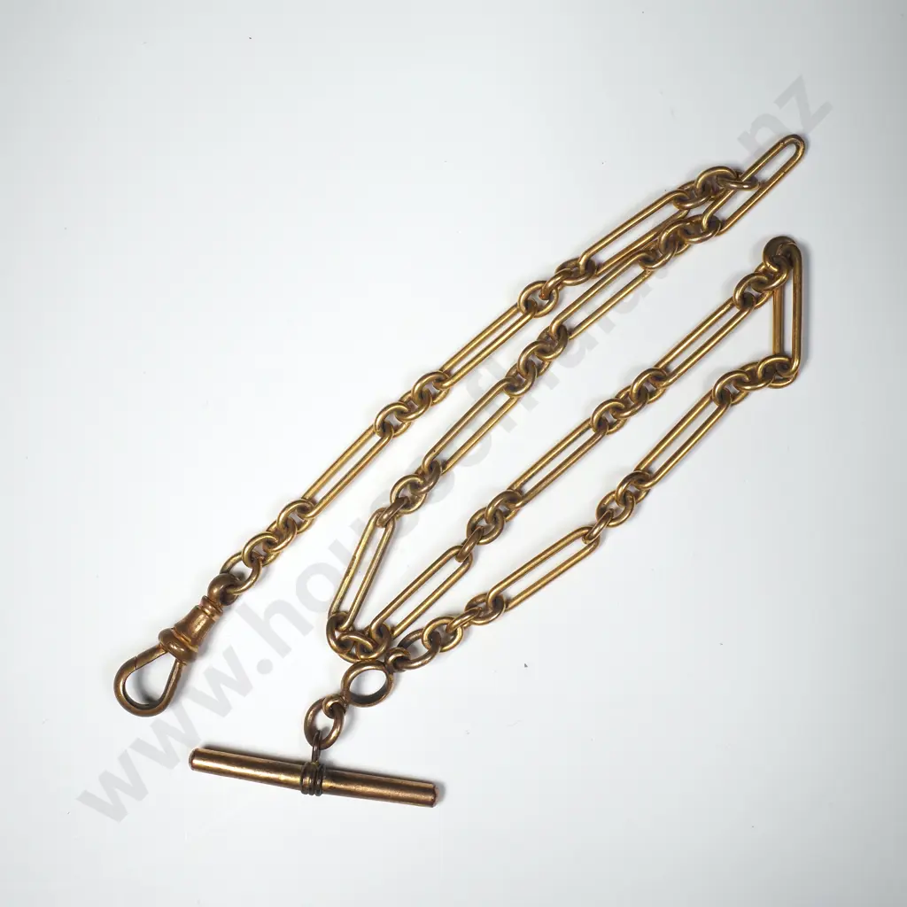 Rolled Gold Fob Chain Image 1++