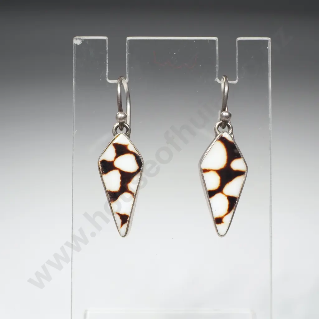 Pair of Sterling Silver Earrings Image 1++