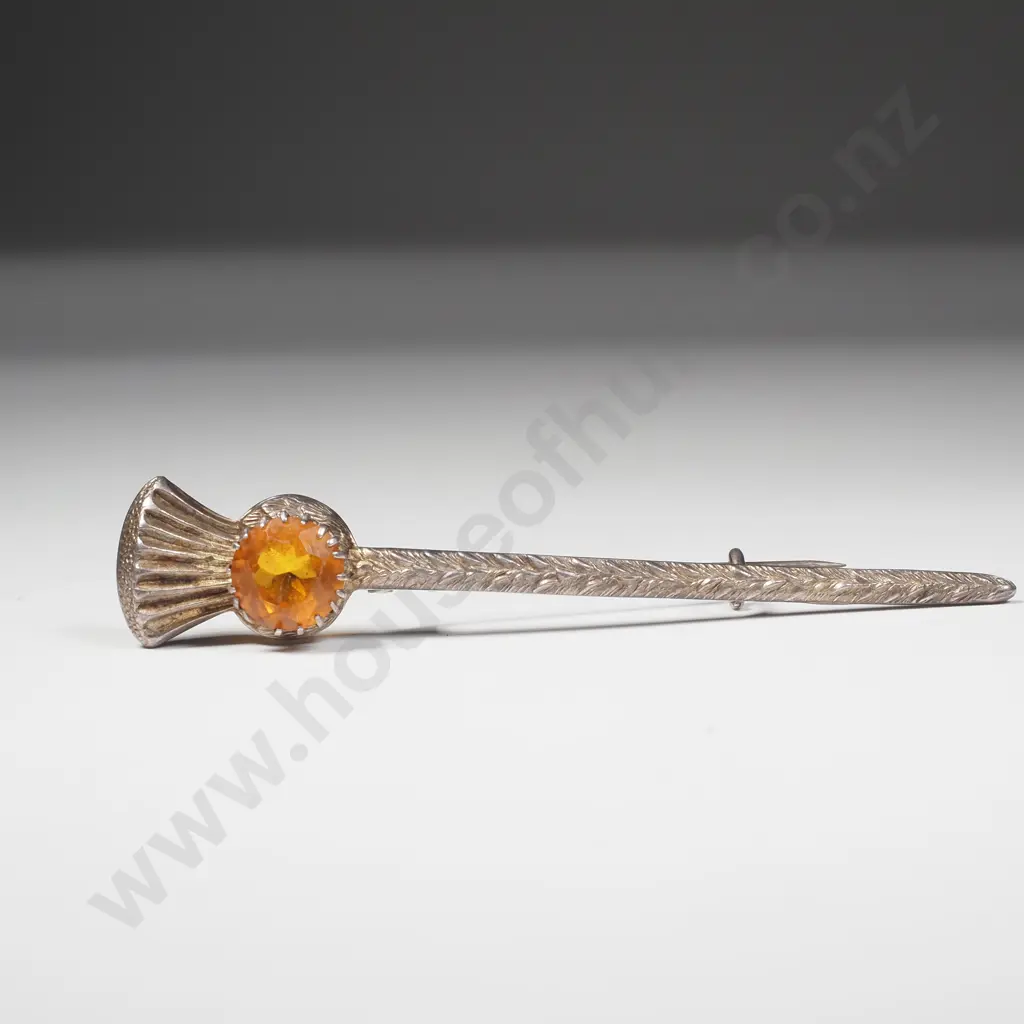 Sterling Silver Scottish Brooch Image 1++