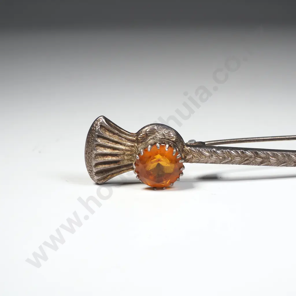 Sterling Silver Scottish Brooch Image 1++