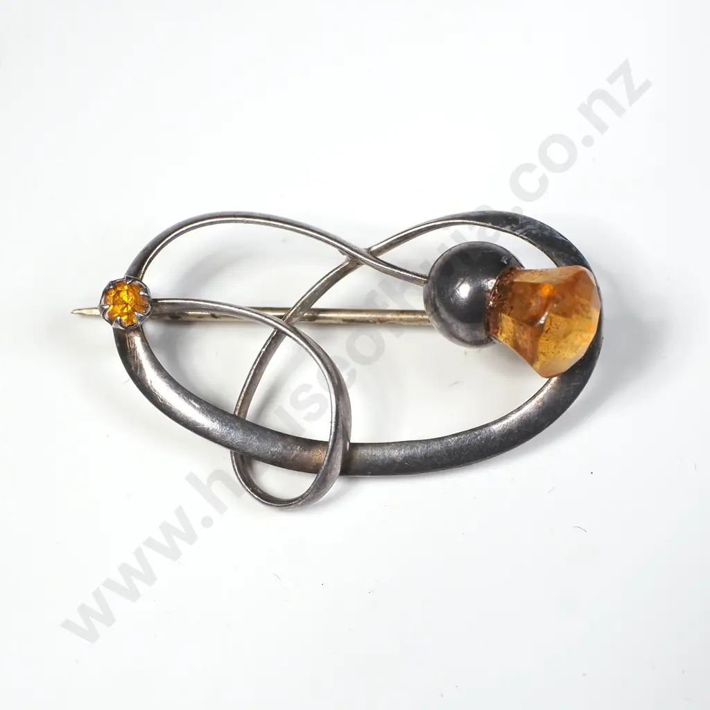 Sterling Silver Scottish Brooch Image 1++