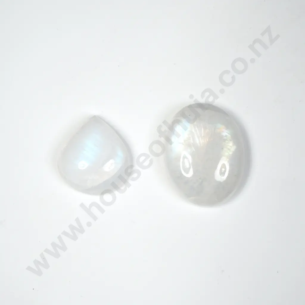 Two Loose Moonstone Gemstones Image 1++