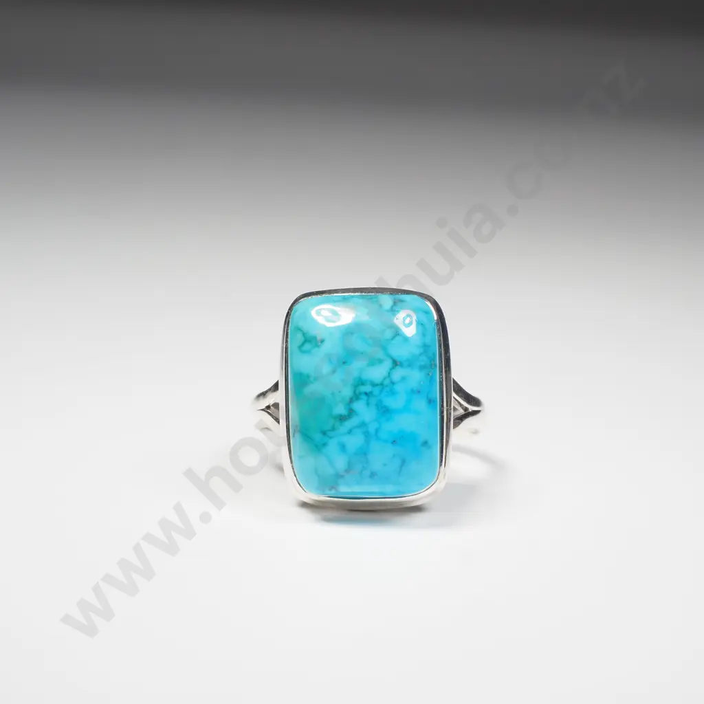Sterling Silver Turquoise Ring Image 1++