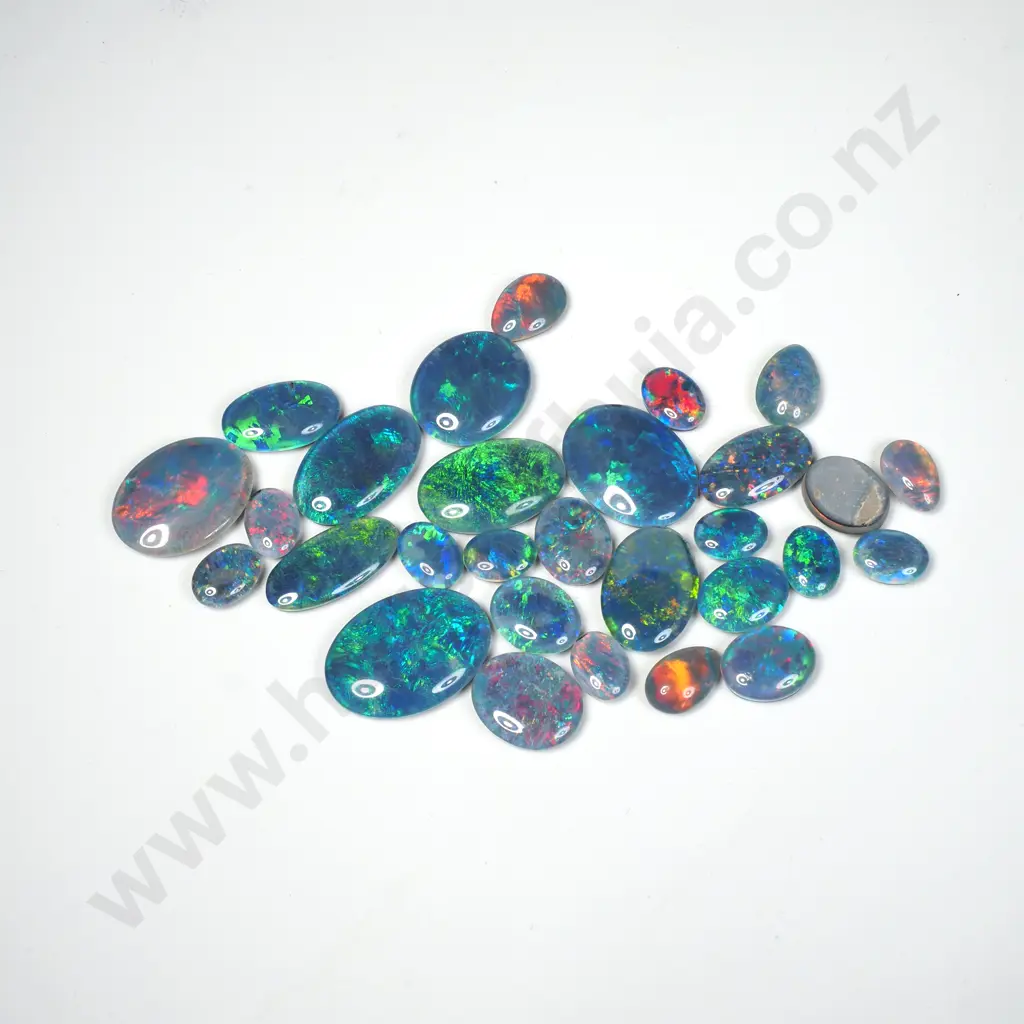 Assorted Lot Of Ex Jeweler Stock Opals Doublets Included Image 1++
