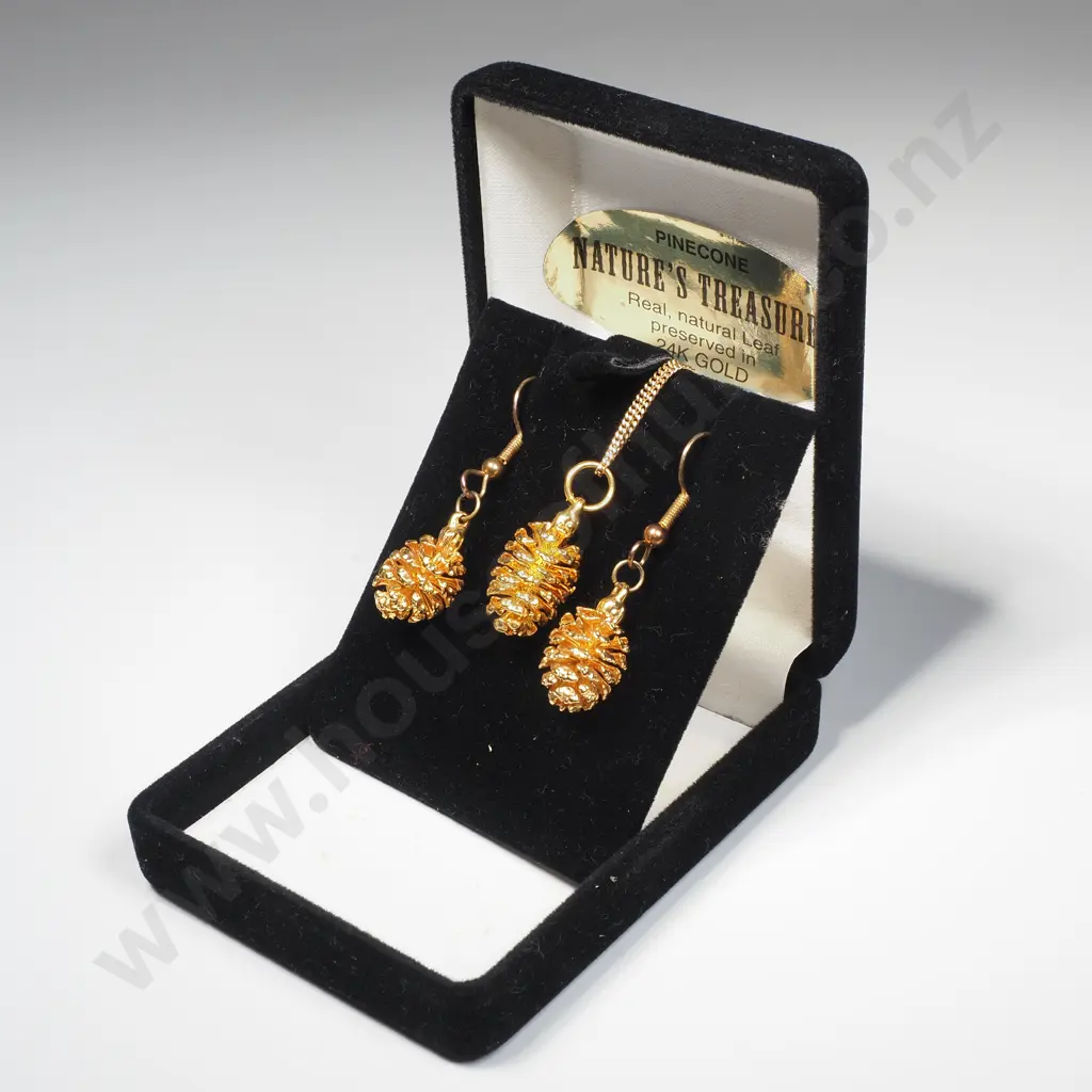 Costume Earring pendant Pinecone Set Image 1++