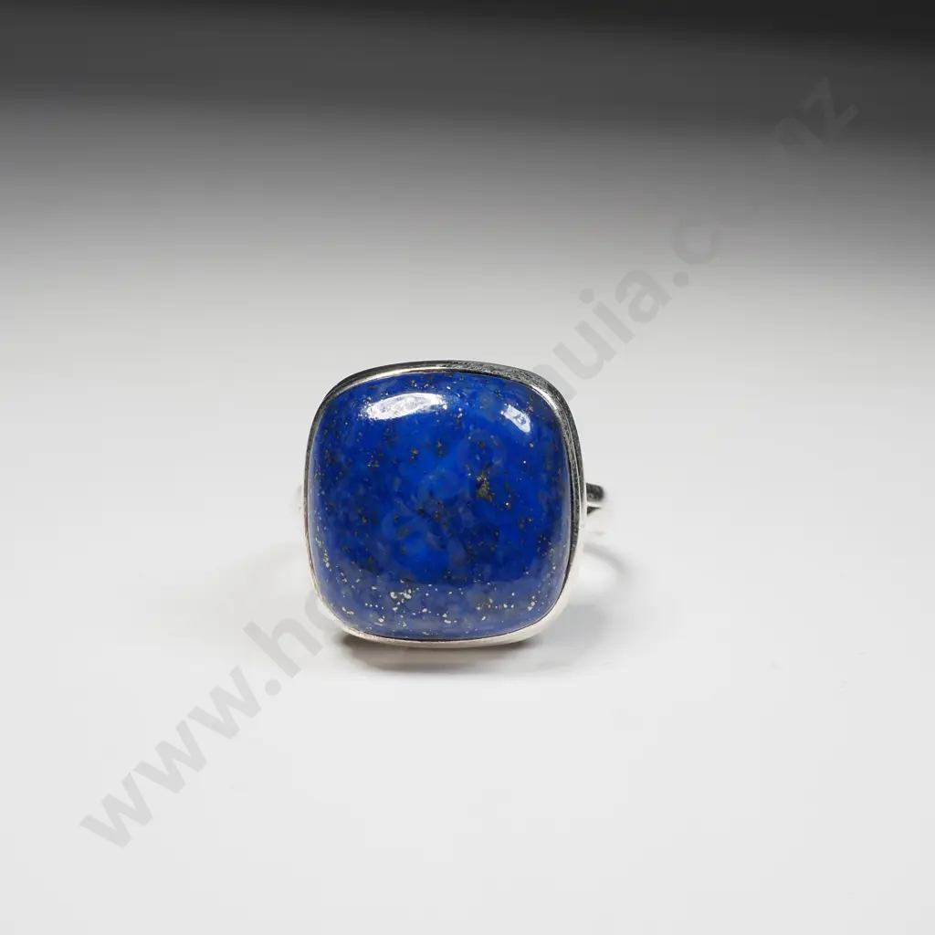 Sterling Silver Lapis Lazuli Ring Image 1++