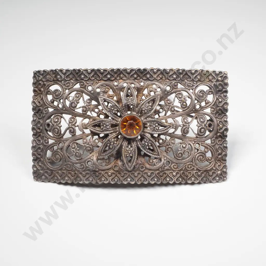 Ottoman Style Turkish Filigree Brooch Image 1++
