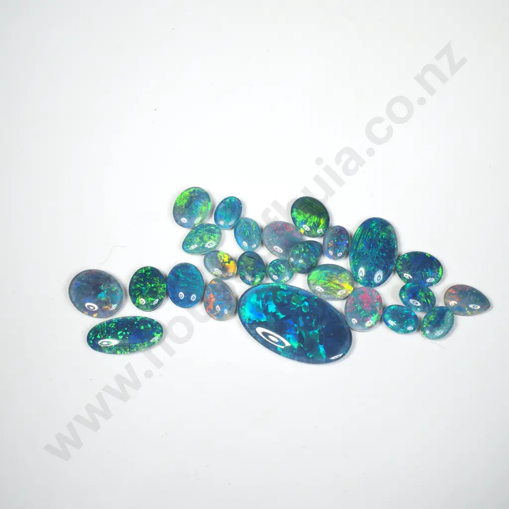 Assorted Lot Of Ex Jeweler Stock Opals And Doublets Included Image 1++