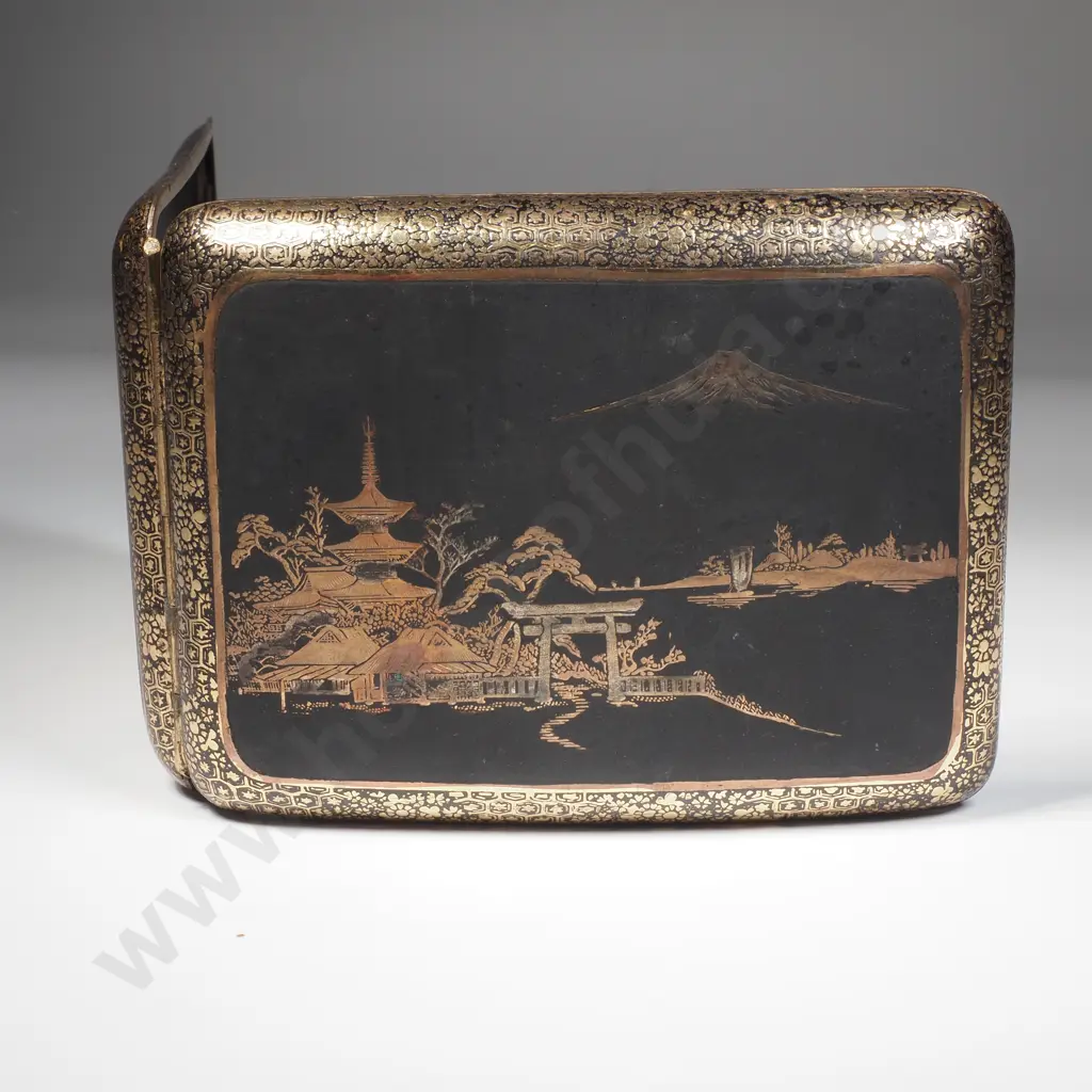 Vintage Japanese Cigarette Case Image 1++
