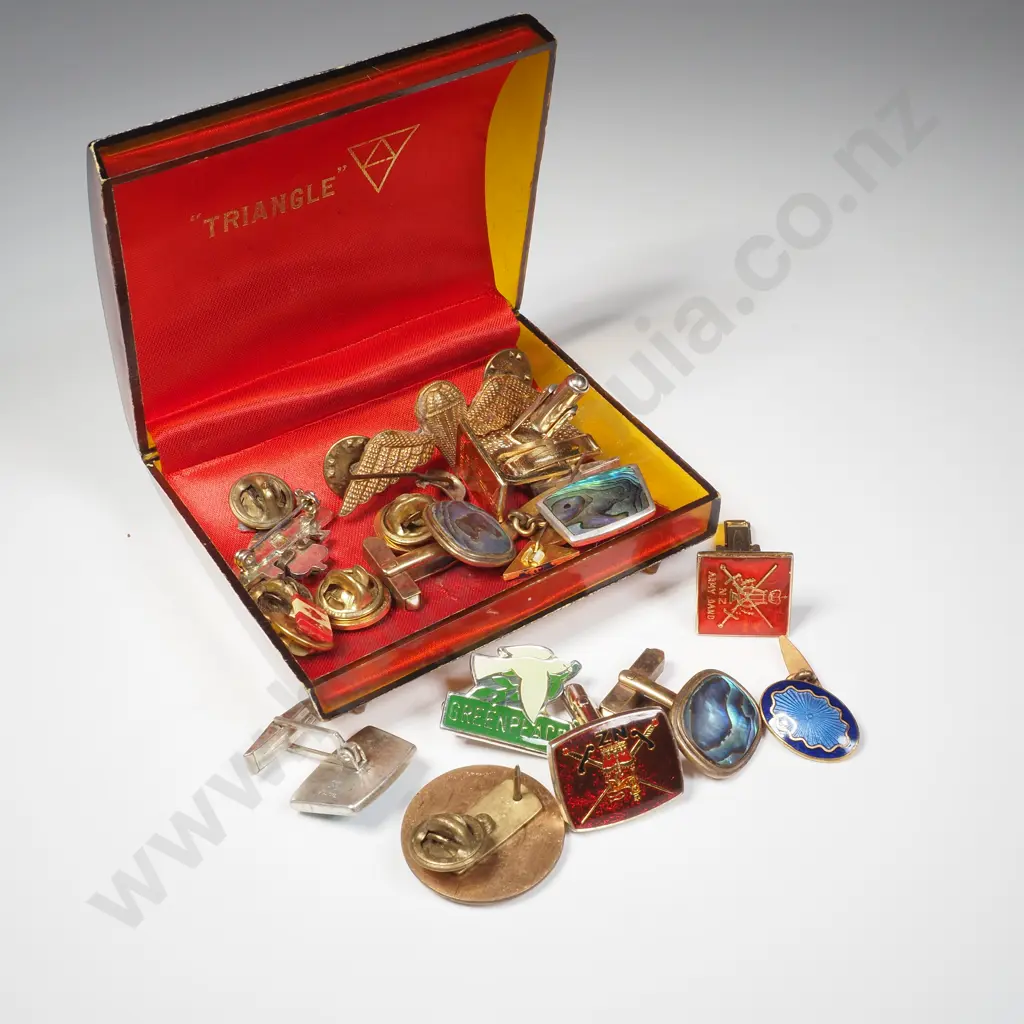 Assorted Cufflinks incl Some Military Image 1++