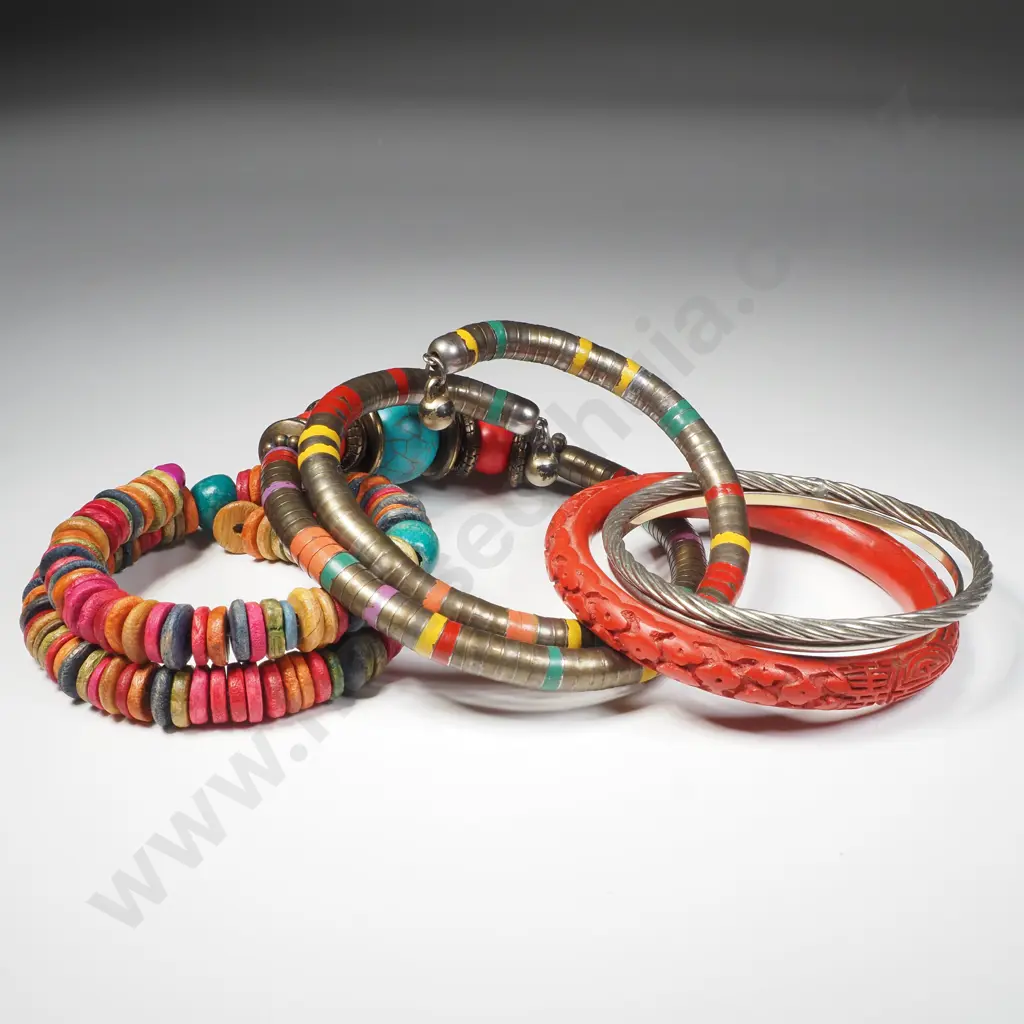 Assorted lot of Costume Bracelets Image 1++