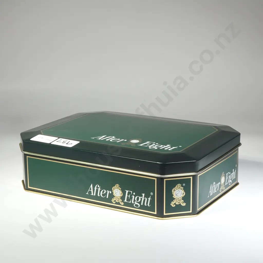 After Eight Tin Containing Vintage Watches Including Seiko, Hafis, Image 1++