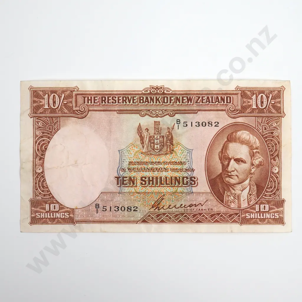 Wilson 10 Shillings Banknote Image 1++