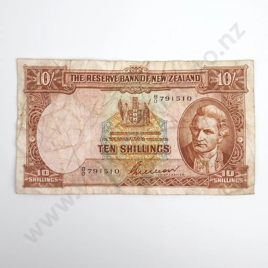 Wilson 10 Shillings Banknote Image 1++