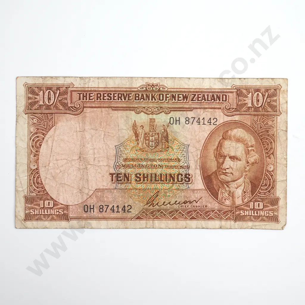 Wilson 10 Shillings Banknote Image 1++