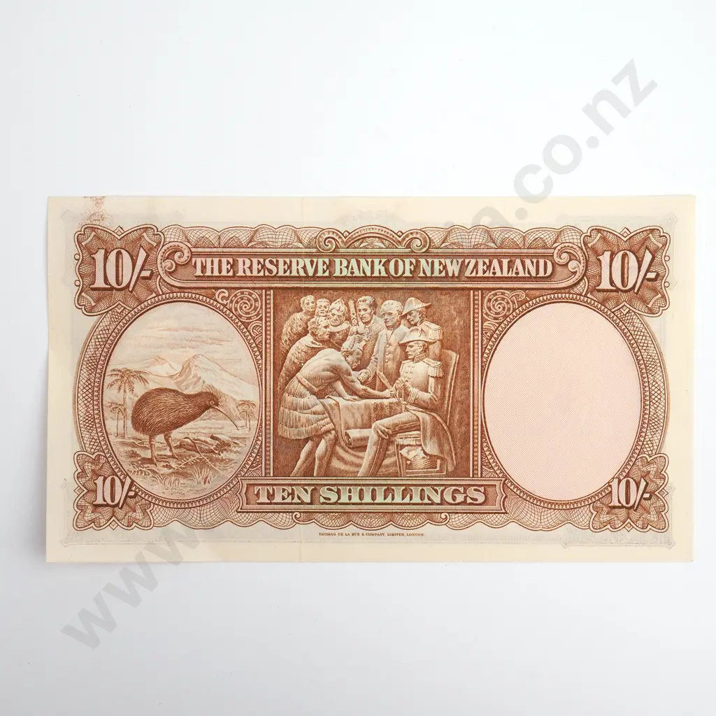 Fleming 10 Shillings Banknote, Prefix 7Y Image 1++