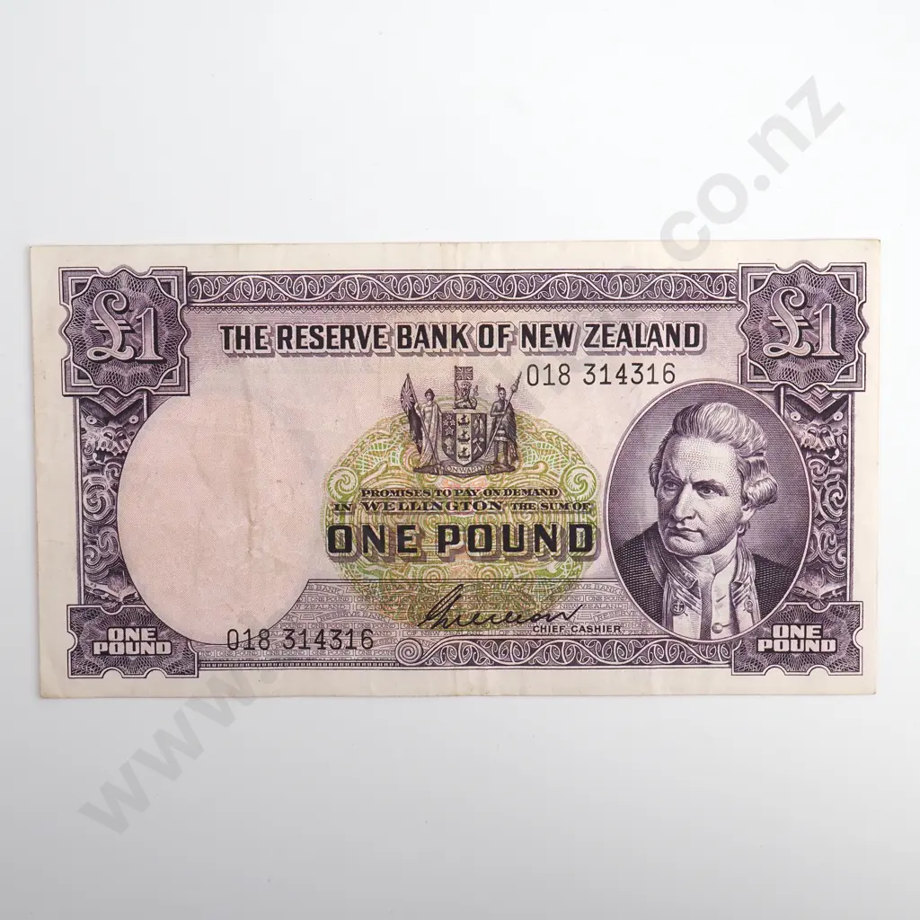 Wilson 1 Pound Banknote Image 1++