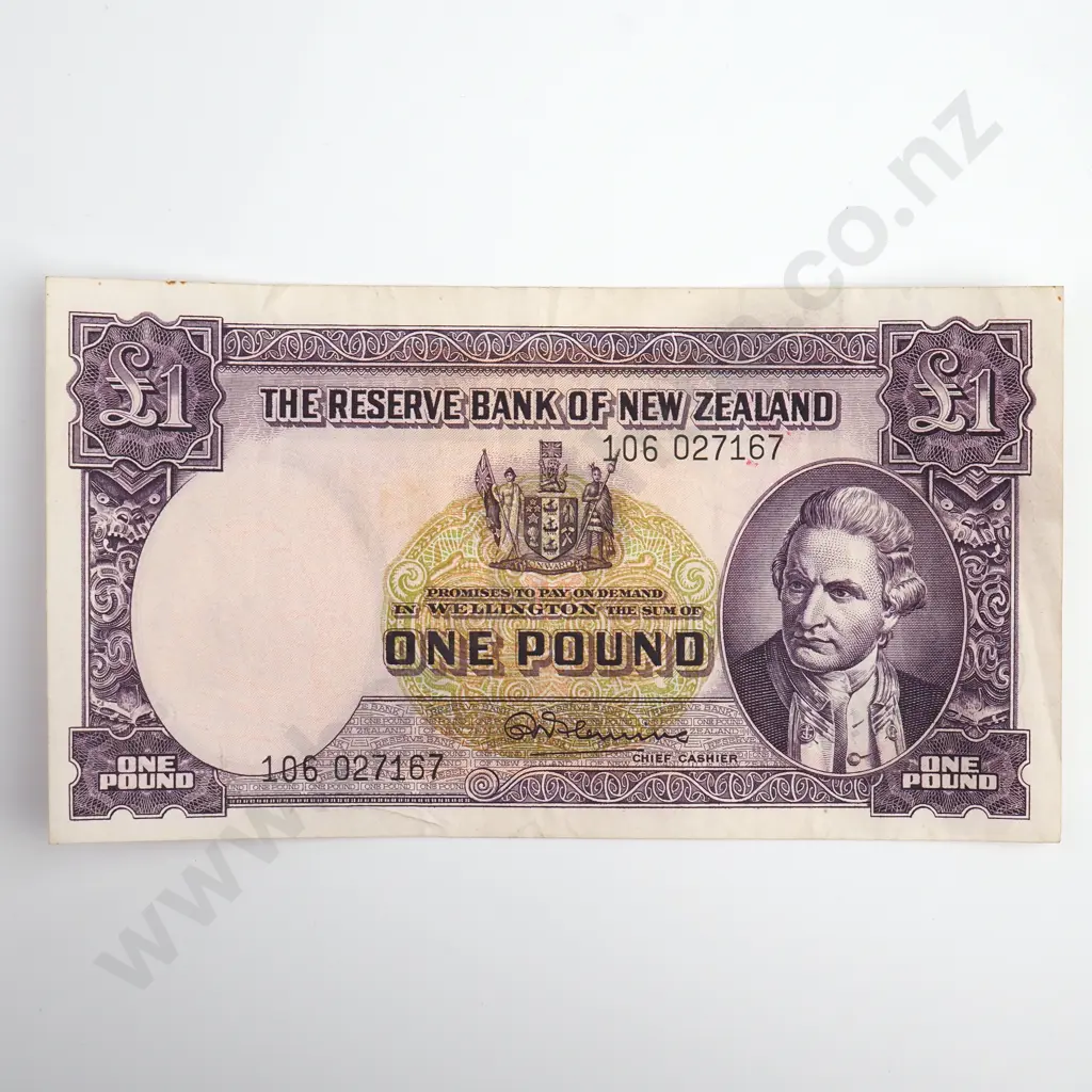 Fleming 1 Pound Banknote Image 1++
