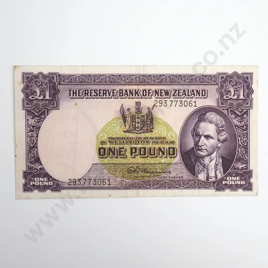 Fleming 1 Pound Banknote Image 1++