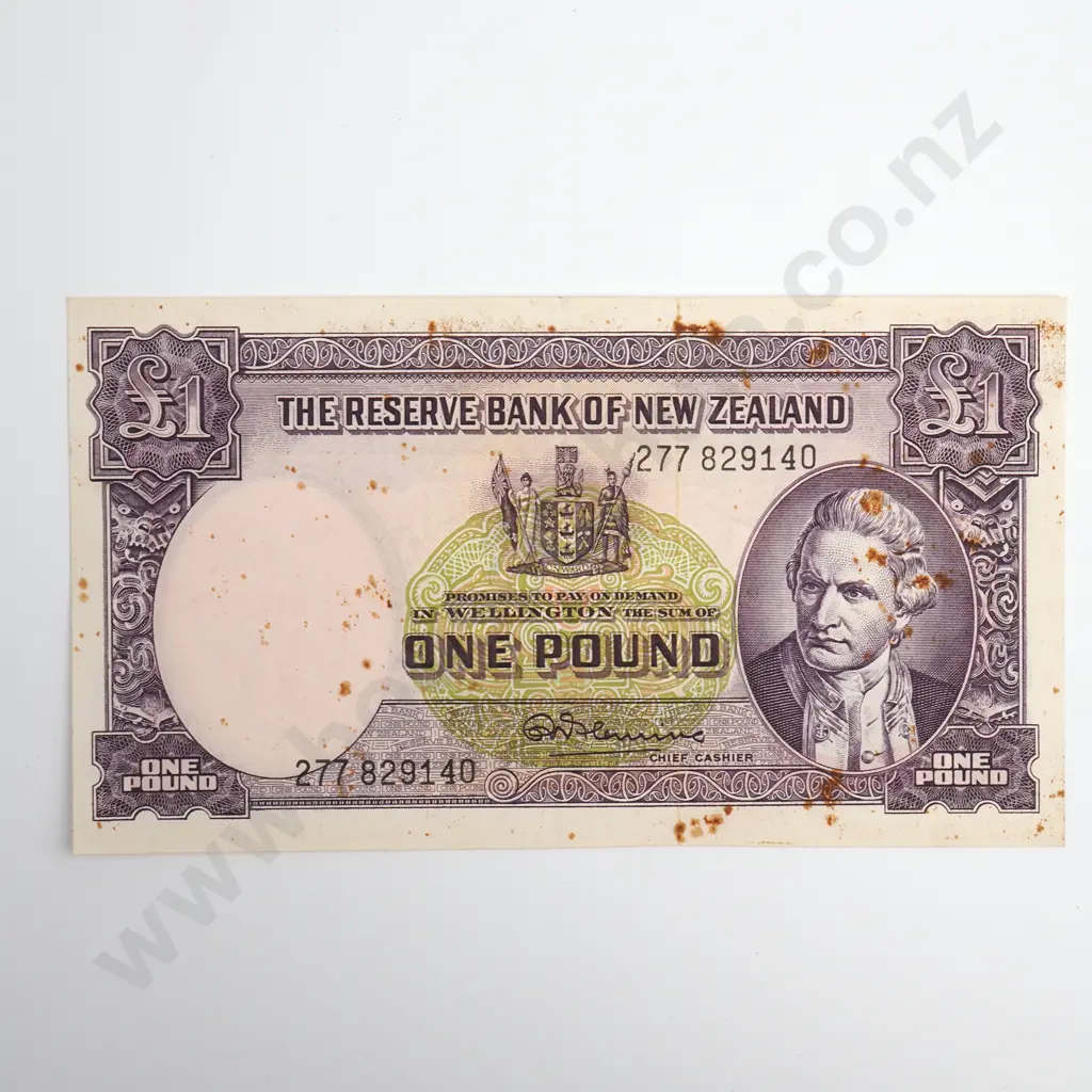 Fleming 1 Pound Banknote Image 1++